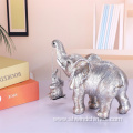 Elephant Statue Decor Symbolizes Good Luck, Health, and Strength